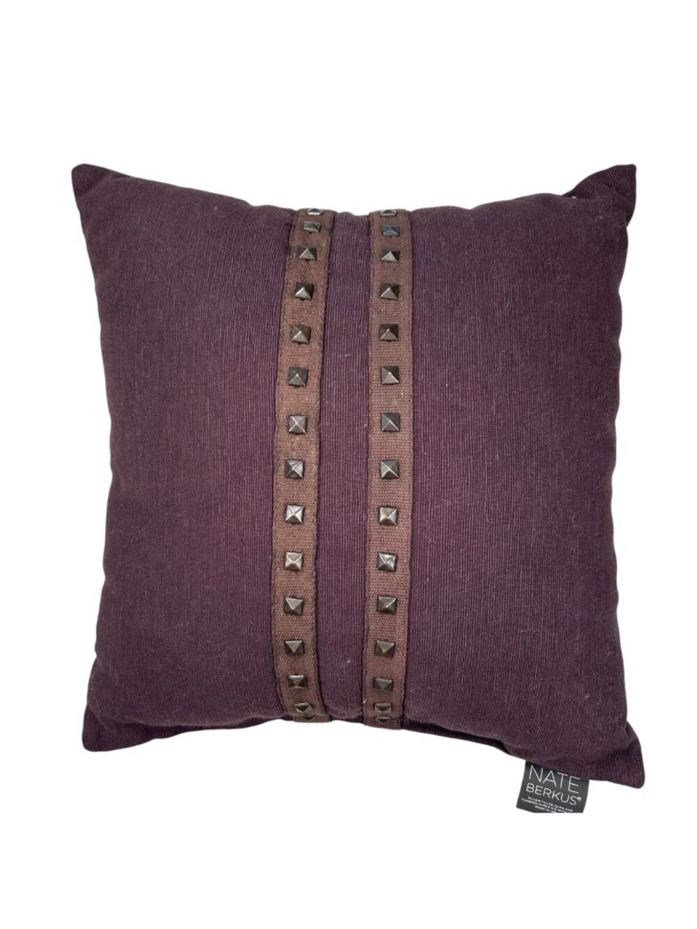 Nate Berkus Studded Decorative Throw Pillow 14x16 Cabincore Western Rustic